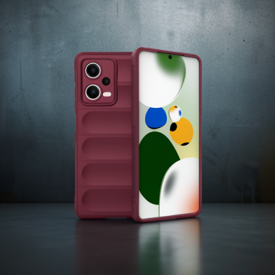 Xiaomi Poco X5 5g Kılıf Optimum Silikon - Bordo