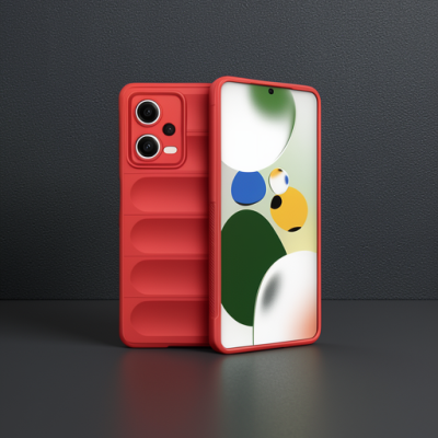 Xiaomi Poco X5 5g Kılıf Optimum Silikon - Kırmızı