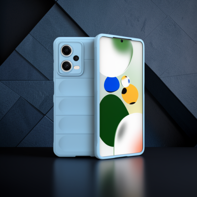 Xiaomi Poco X5 5g Kılıf Optimum Silikon - Sky Blue