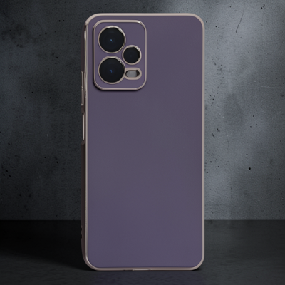 Xiaomi Poco X5 5g Kılıf Volet Silikon - Mor