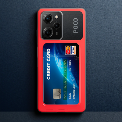 Xiaomi Poco X5 Pro 5g Kılıf Kart Şeffaf Silikon - Şeffaf