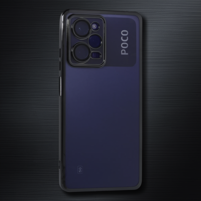 Xiaomi Poco X5 Pro 5g Kılıf Razer Lensli Silikon - Siyah