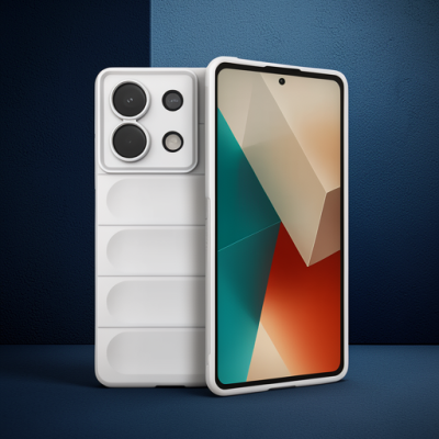 Xiaomi Poco X6 Kılıf Optimum Silikon - Krem
