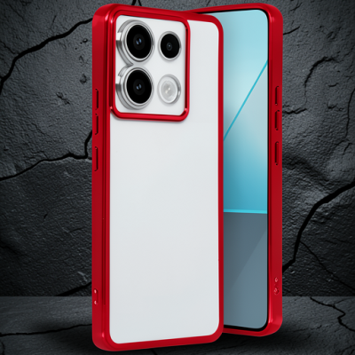 Xiaomi Poco X6 Kılıf Razer Lensli Silikon - Yeşil