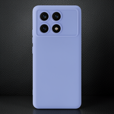 Xiaomi Poco X6 Pro Kılıf Nano İçi Kadife Silikon - Lila