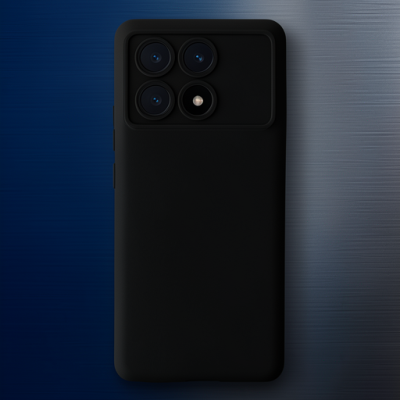 Xiaomi Poco X6 Pro Kılıf Nano İçi Kadife Silikon - Siyah