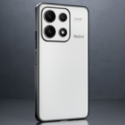 Xiaomi Poco X6 Pro Kılıf Razer Lensli Silikon - Gümüş