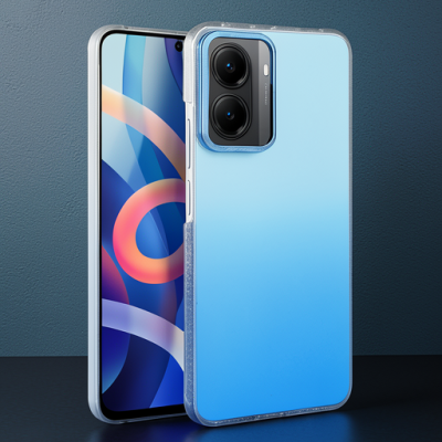 Xiaomi Poco X7 Pro Glossy Kapak - Mavi