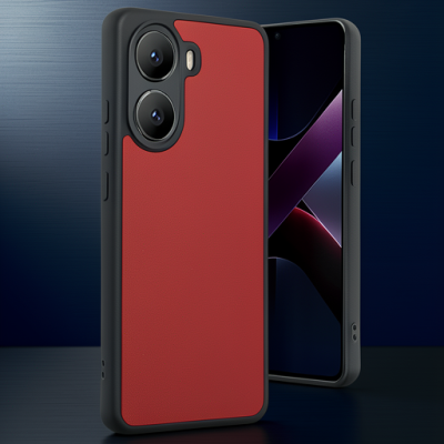 Xiaomi Poco X7 Pro Kılıf Aras Deri Kapak - Kırmızı