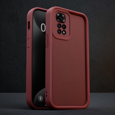 Xiaomi Redmi 10 2022 Kılıf Viera Silikon - Mürdüm