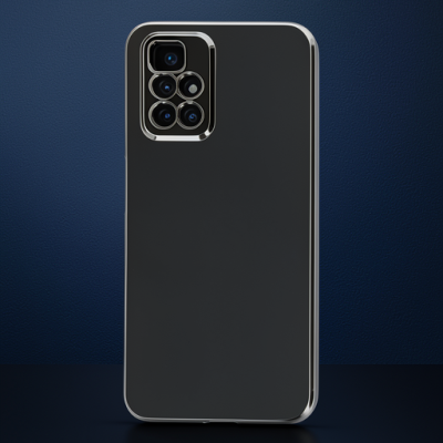 Xiaomi Redmi 10 2022 Kılıf Volet Silikon - Siyah