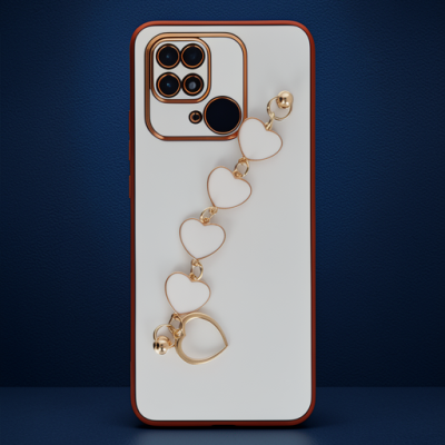 Xiaomi Redmi 10c Kılıf Esila Silikon - Beyaz