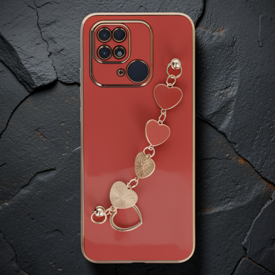 Xiaomi Redmi 10c Kılıf Esila Silikon - Kırmızı