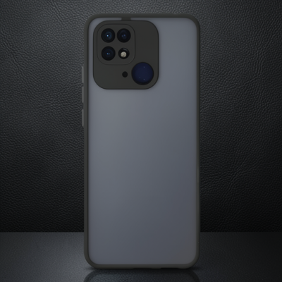 Xiaomi Redmi 10c Kılıf Montreal Silikon Kapak - Siyah