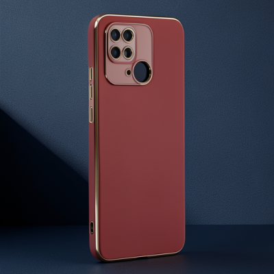 Xiaomi Redmi 10c Kılıf Volet Silikon - Pembe