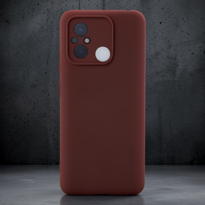 Xiaomi Redmi 12c Kılıf Nano İçi Kadife Silikon - Koyu Yeşil
