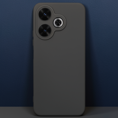 Xiaomi Redmi 13 4g Kılıf First Silikon - Koyu Yeşil