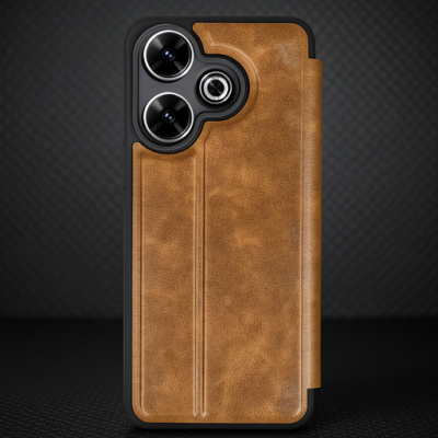 Xiaomi Redmi 13 4g Kılıf Flip Cover - Taba