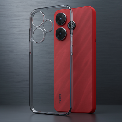 Xiaomi Redmi 13 4g Kılıf Lüx Şeffaf Silikon