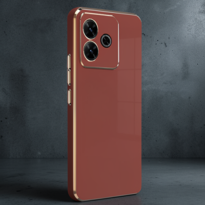 Xiaomi Redmi 13 4g Kılıf Volet Silikon - Kırmızı