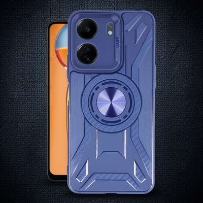 Xiaomi Redmi 13c Kılıf Lincoln Silikon - Lacivert