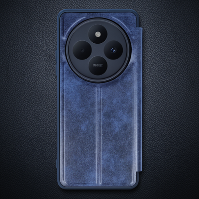 Xiaomi Redmi 14c Kılıf Flip Cover - Lacivert