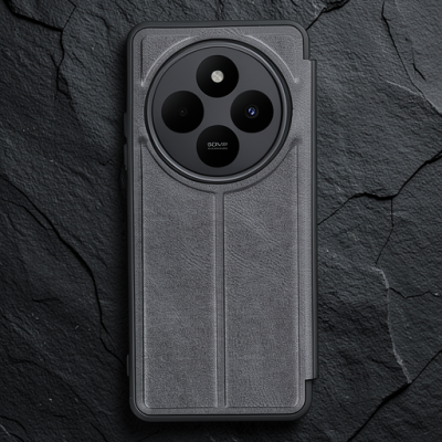 Xiaomi Redmi 14c Kılıf Flip Cover - Siyah