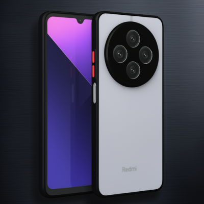 Xiaomi Redmi 14c Kılıf Montreal Silikon Kapak - Siyah