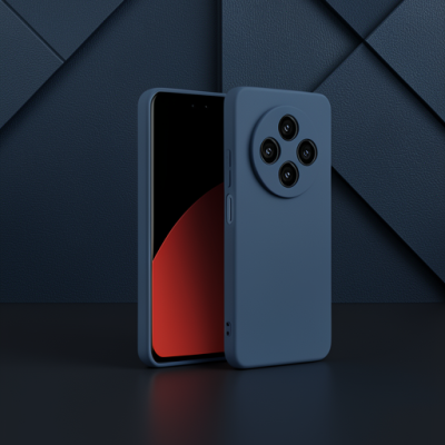 Xiaomi Redmi 14c Kılıf Nano İçi Kadife Silikon - Lacivert