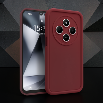 Xiaomi Redmi 14c Kılıf Viera Silikon - Bordo