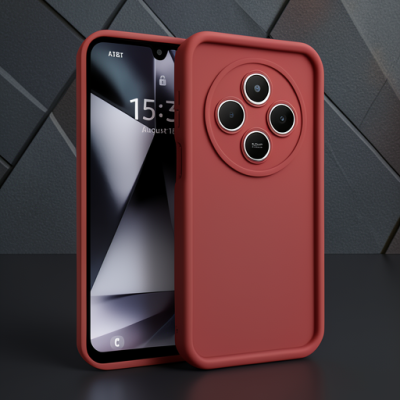 Xiaomi Redmi 14c Kılıf Viera Silikon - Kahverengi