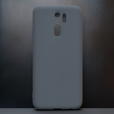 Xiaomi Redmi 9 Kılıf Nano İçi Kadife Silikon - Koyu Yeşil