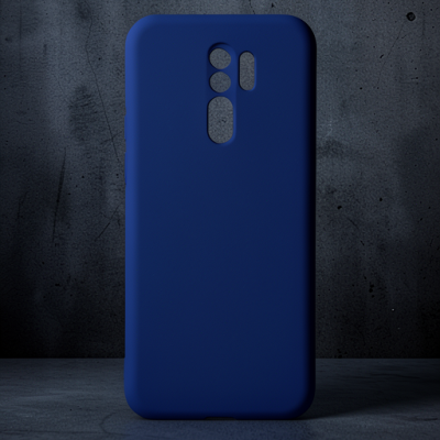 Xiaomi Redmi 9 Kılıf Nano İçi Kadife Silikon - Lacivert