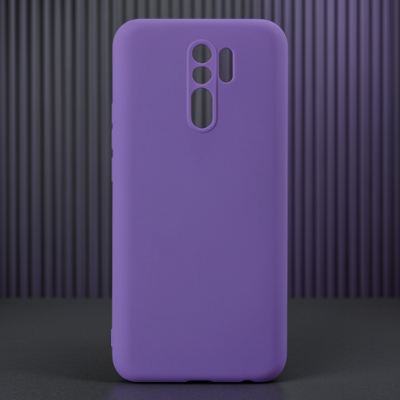 Xiaomi Redmi 9 Kılıf Nano İçi Kadife Silikon - Mor