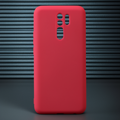 Xiaomi Redmi 9 Kılıf Nano İçi Kadife Silikon - Sarı