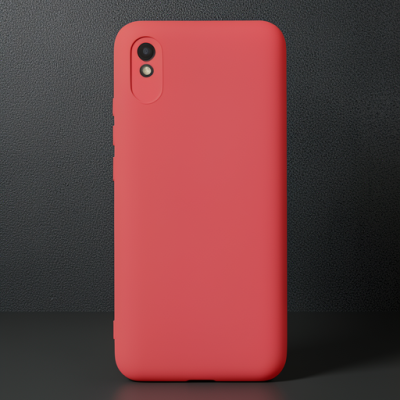 Xiaomi Redmi 9a Kılıf Nano İçi Kadife Silikon - Lila