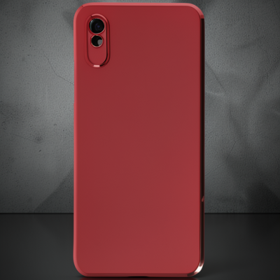 Xiaomi Redmi 9a Kılıf Volet Silikon - Beyaz