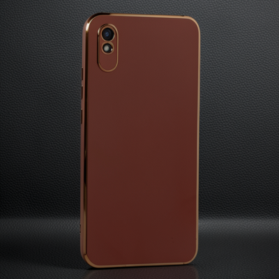 Xiaomi Redmi 9a Kılıf Volet Silikon - Kırmızı