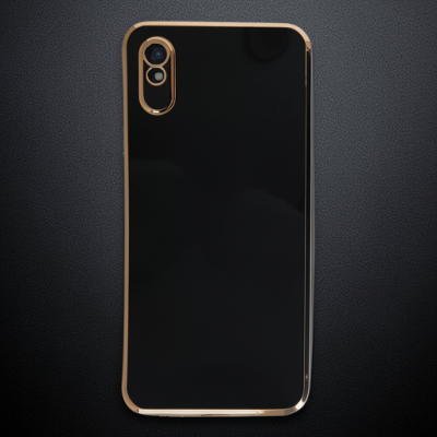 Xiaomi Redmi 9a Kılıf Volet Silikon - Siyah