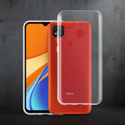 Xiaomi Redmi 9c Kılıf Lüx Şeffaf Silikon