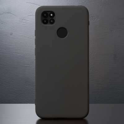 Xiaomi Redmi 9c Kılıf Nano İçi Kadife Silikon - Gri