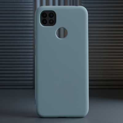Xiaomi Redmi 9c Kılıf Nano İçi Kadife Silikon - Koyu Yeşil