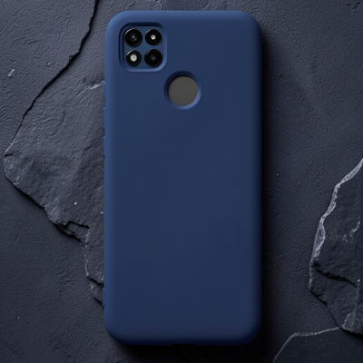 Xiaomi Redmi 9c Kılıf Nano İçi Kadife Silikon - Lacivert