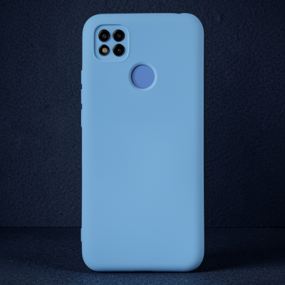 Xiaomi Redmi 9c Kılıf Nano İçi Kadife Silikon - Mavi