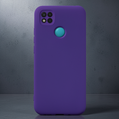 Xiaomi Redmi 9c Kılıf Nano İçi Kadife Silikon - Mor