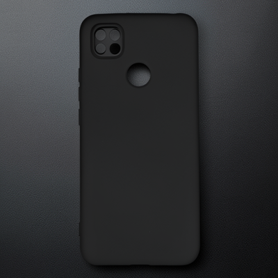 Xiaomi Redmi 9c Kılıf Nano İçi Kadife Silikon - Siyah