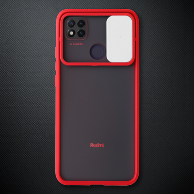Xiaomi Redmi 9c Kılıf Palm Buzlu Kamera Sürgülü Silikon - Turkuaz