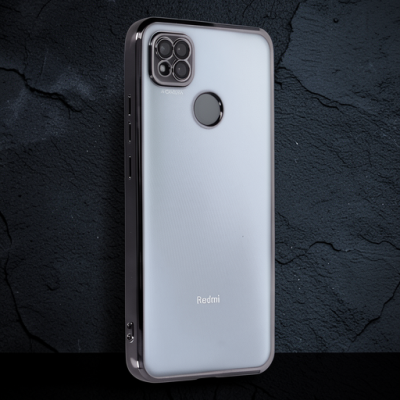 Xiaomi Redmi 9c Kılıf Razer Lensli Silikon - Siyah