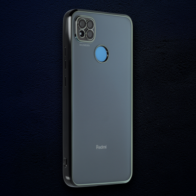 Xiaomi Redmi 9c Kılıf Razer Lensli Silikon - Yeşil