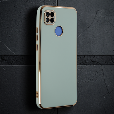 Xiaomi Redmi 9c Kılıf Volet Silikon - Açık Yeşil